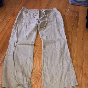 Women’s Juicy linen pants medium
